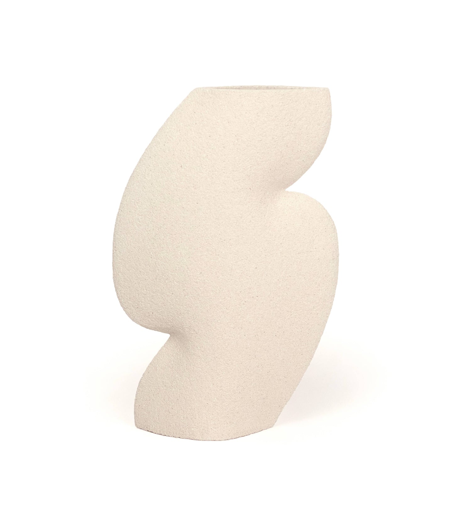 Ceramic Vase 'Ellipse N°3 - White'