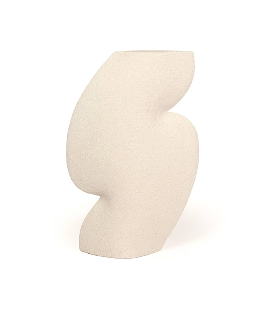 Ceramic Vase 'Ellipse N°3 - White'