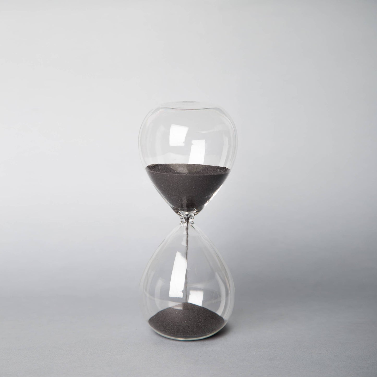 403 - Black Sand Glass Timer: Medium