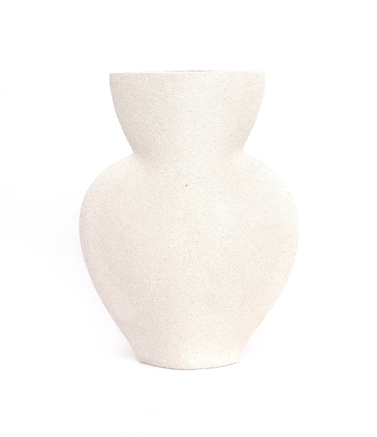 Ceramic Vase 'Amphora - White'