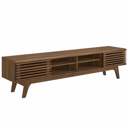 CasaColmar 70" Entertainment Center TV Stand - Walnut Walnut